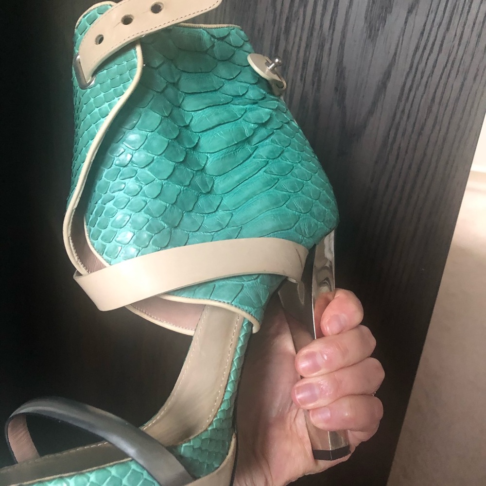 Barbara Bui Python Shoes - Picture 2 of 2